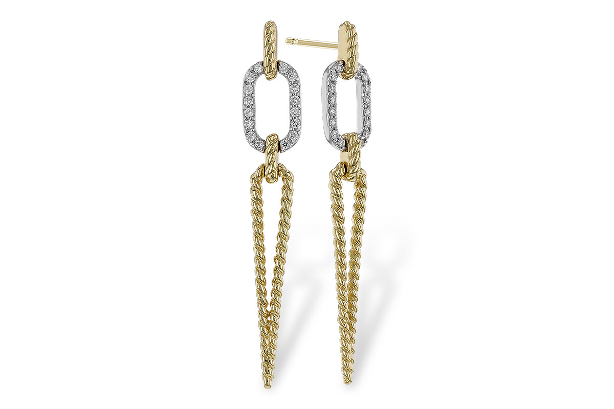 G320-29947: EARRINGS .20 TW