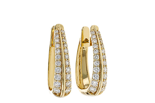 G320-30893: EARRINGS 1.00 TW