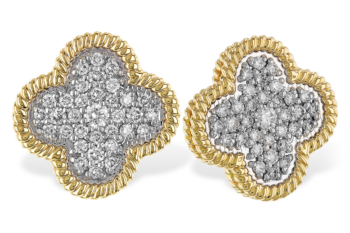 G320-32693: EARRINGS .50 TW