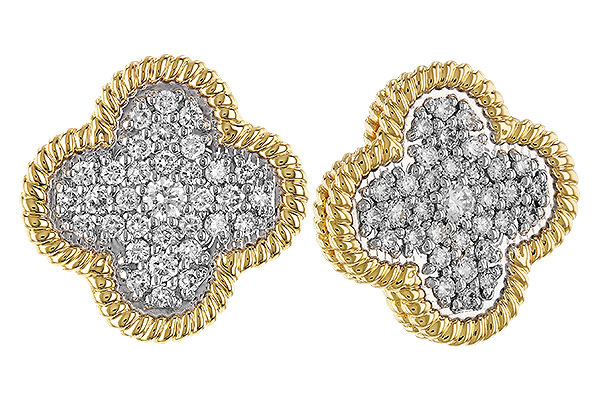 G320-32693: EARRINGS .50 TW