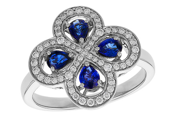 G320-33593: LDS RG .68 TW SAPPHIRE .96 TGW
