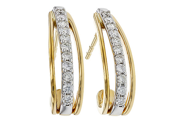 G320-35365: EARRINGS .40 TW