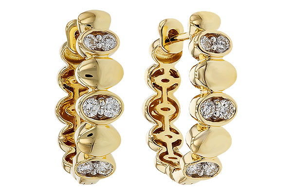 G320-36347: EARRINGS .36 TW
