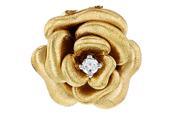 G321-19065: PENDANT .03CT (LARGE FLOWER PENDANT FROM C321-19057)