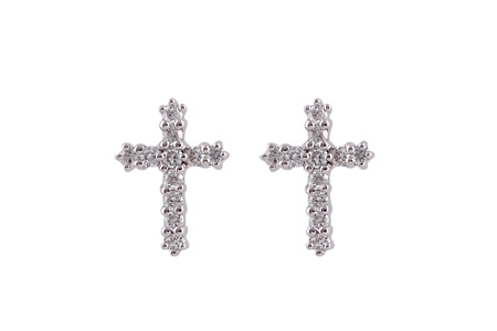 H045-80874: EARRINGS .15 TW