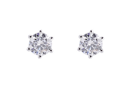 H046-67220: EARRINGS .65 TW