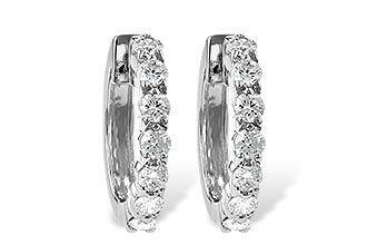 H231-21747: EARRINGS 1.00 CT TW