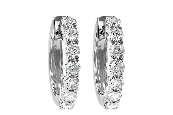 H231-21747: EARRINGS 1.00 CT TW