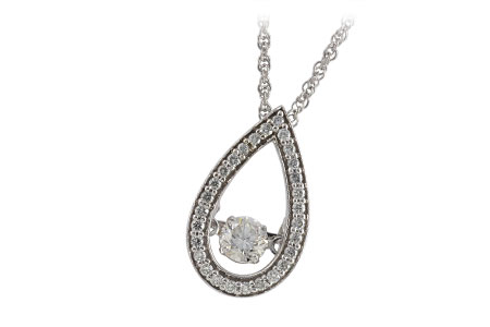 H232-17247: NECKLACE .38 TW