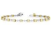 H233-97265: BRACELET 2.80 YELLOW DIA 4.01 TW