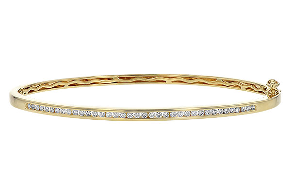 H234-87220: BANGLE BRACELET .50 TW