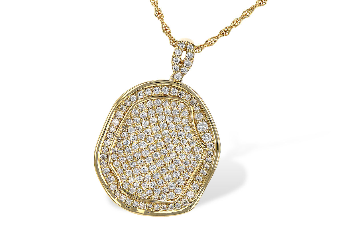 H235-77238: NECKLACE .92 TW