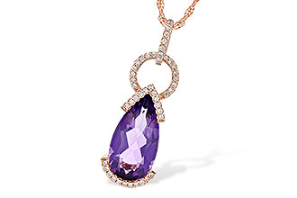 H235-79911: NECK 2.44 AMETHYST 2.58 TGW