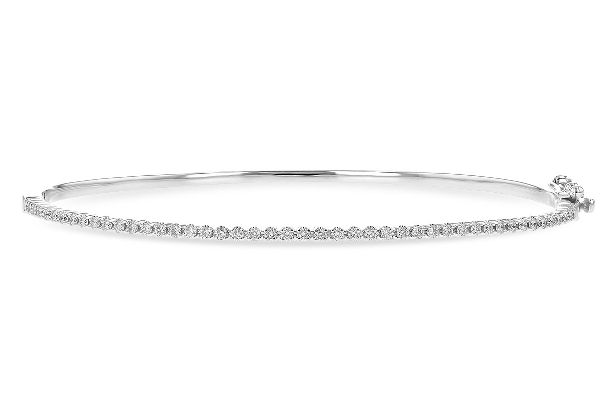 H235-81802: BANGLE BRACELET .50 TW