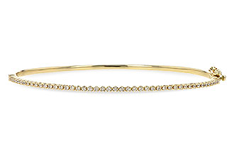 H235-81802: BANGLE BRACELET .50 TW