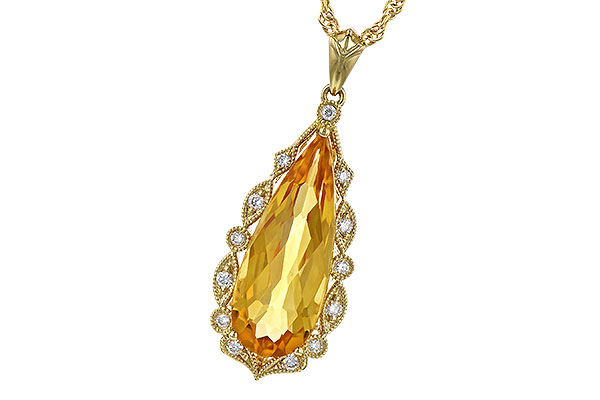 H318-49029: NECK 3.38 CITRINE 3.50 TGW