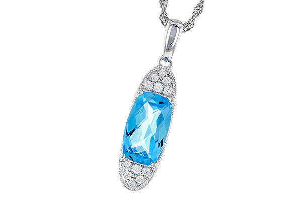 H319-37211: NECK 2.02 BLUE TOPAZ 2.12 TGW