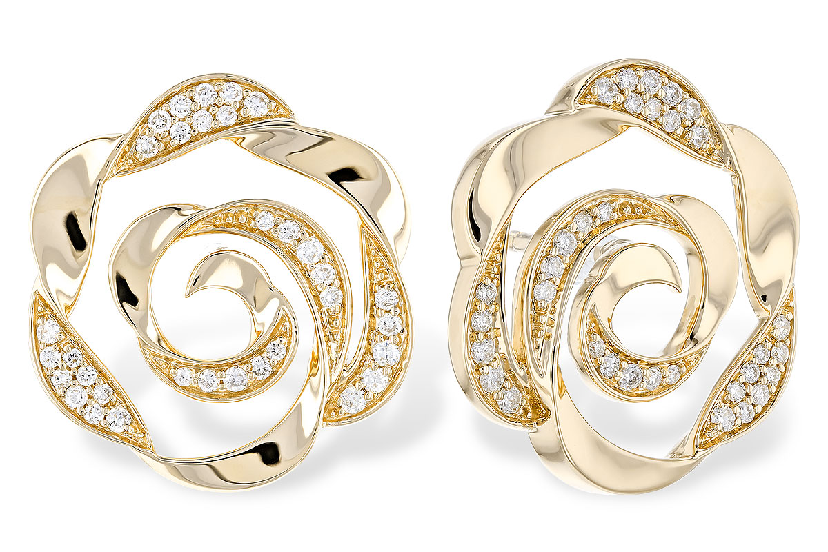 H319-39938: EARRINGS .25 TW