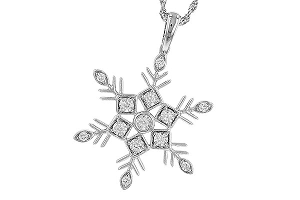 H319-41738: NECKLACE .20 TW