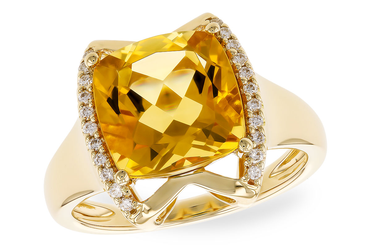 H319-41811: LDS RG 3.74 CITRINE 3.85 TGW (10MM CIT)