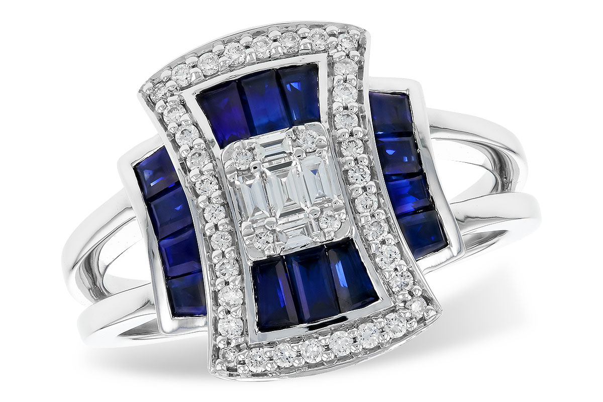 H319-44465: LDS RG .87 TW SAPPHIRE 1.22 TGW
