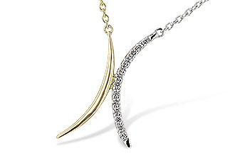 H320-28120: NECKLACE .14 TW (18")