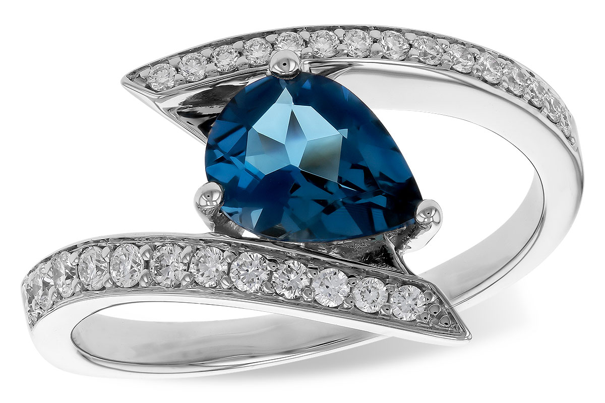H320-29029: LDS RG 1.04 LONDON BLUE TOPAZ 1.28 TGW (8x6MM)