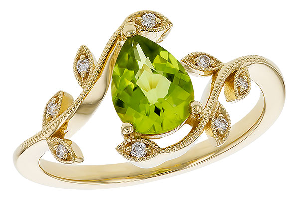 H320-29974: LDS RG 1.16 PERIDOT 1.22 TGW (8x6MM PER)
