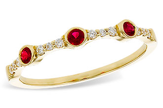H320-30865: LDS WED RG .15 RUBY .24 TGW