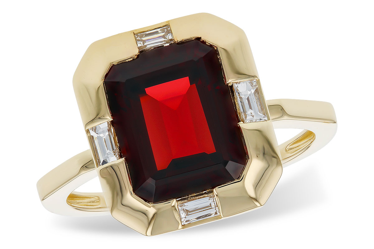 H320-31783: LDS RG 3.65 GARNET 3.82 TGW (10x8MM GAR)