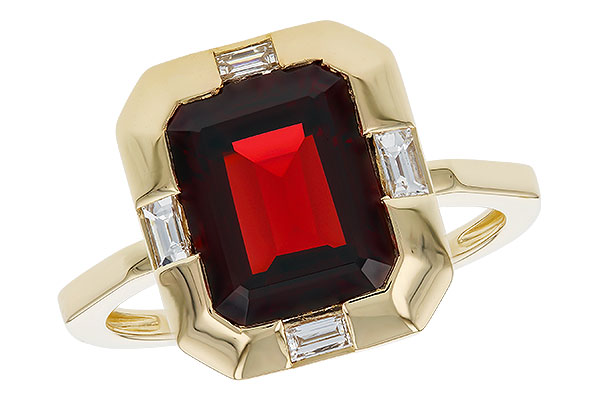 H320-31783: LDS RG 3.65 GARNET 3.82 TGW (10x8MM GAR)