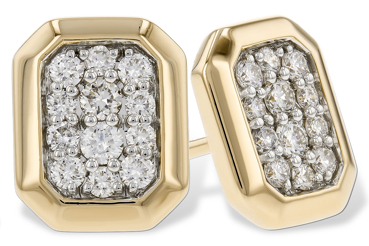 H320-34474: EARRINGS .38 TW