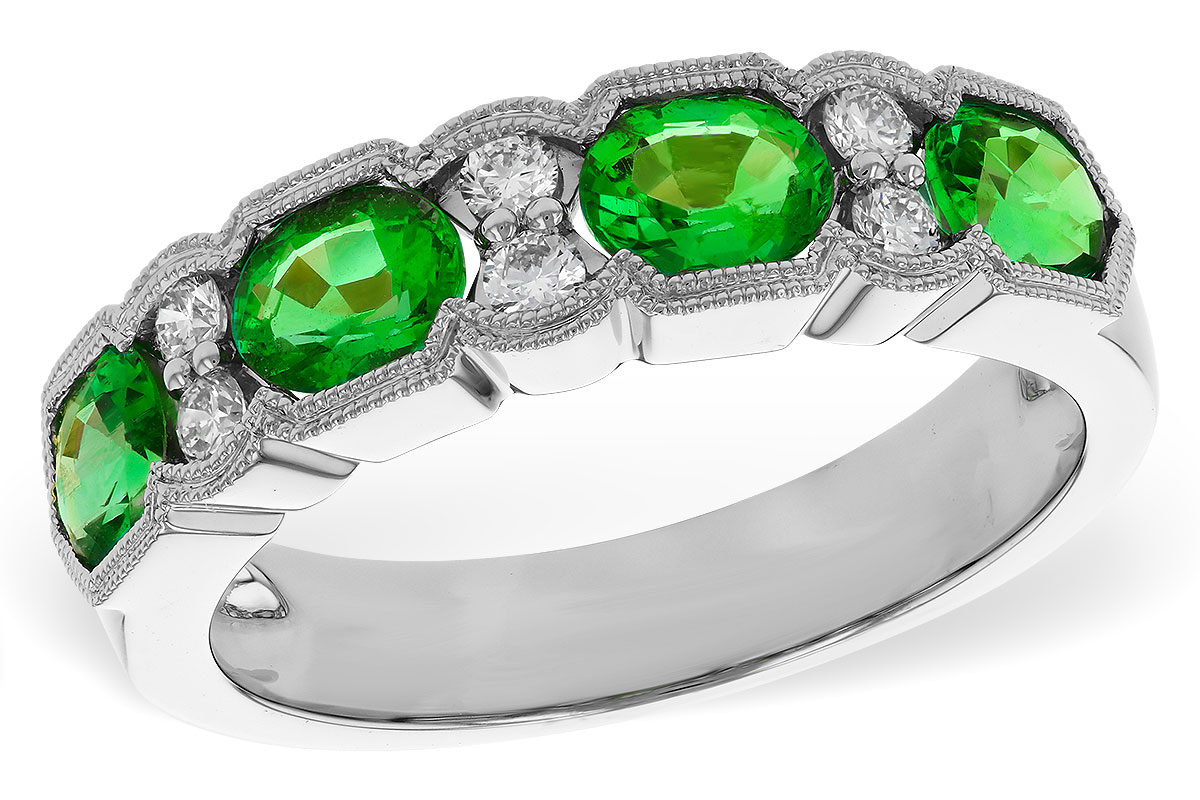 H320-35429: LDS WED RG 1.20 EMERALD 1.38 TGW (5x4MM EMER)