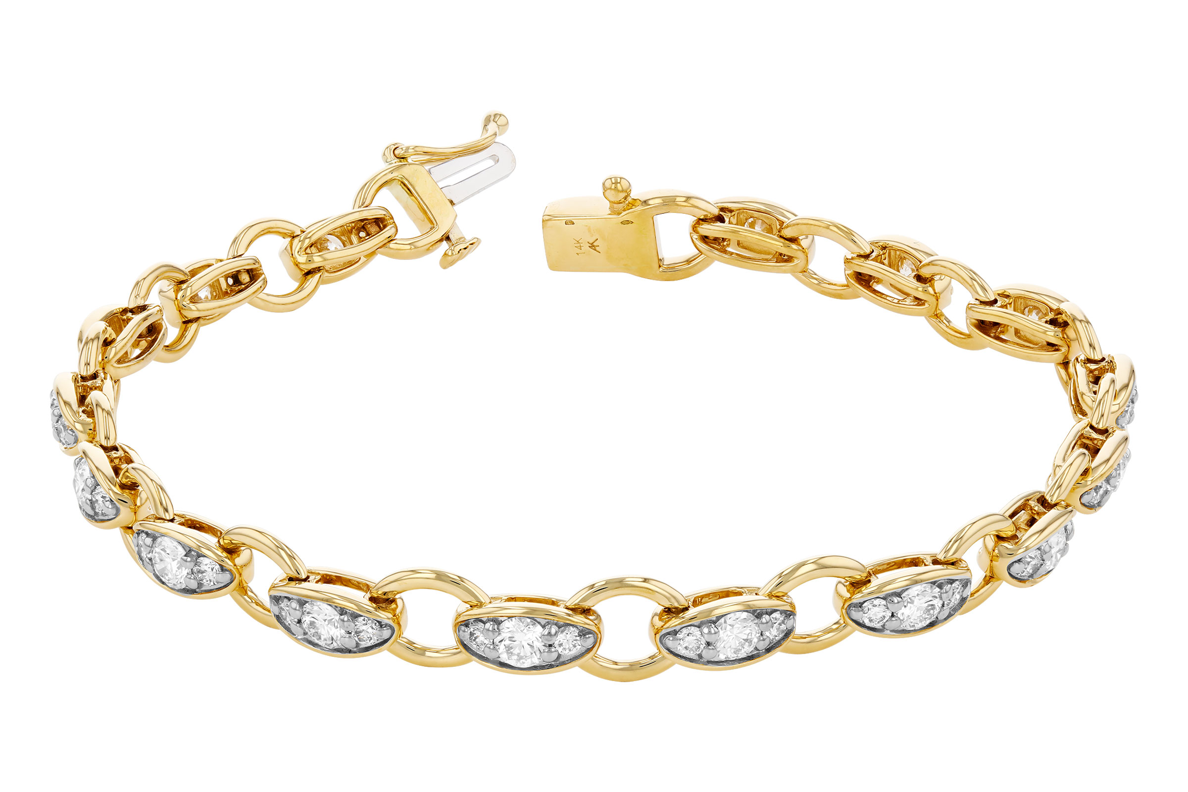 H321-19983: BRACELET 2.20 TW (7")