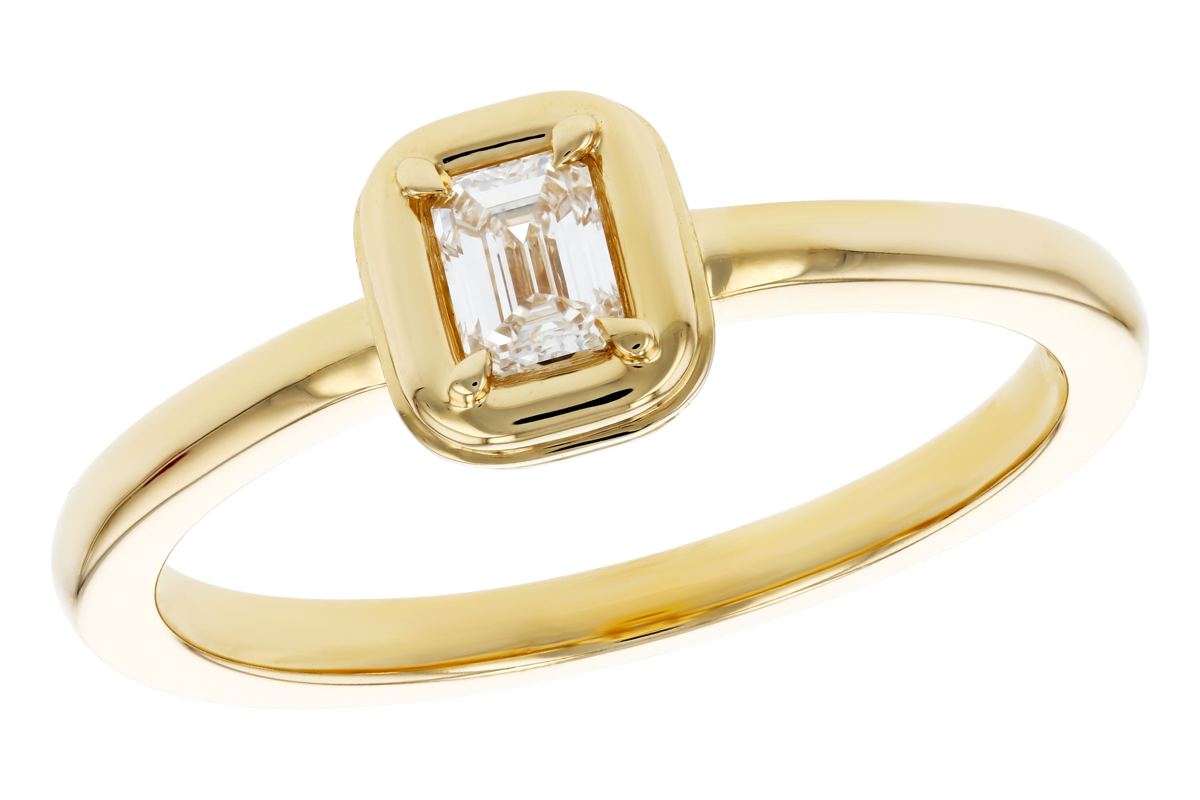 H321-20902: LDS DIA RG .24 EMERALD CUT DIA