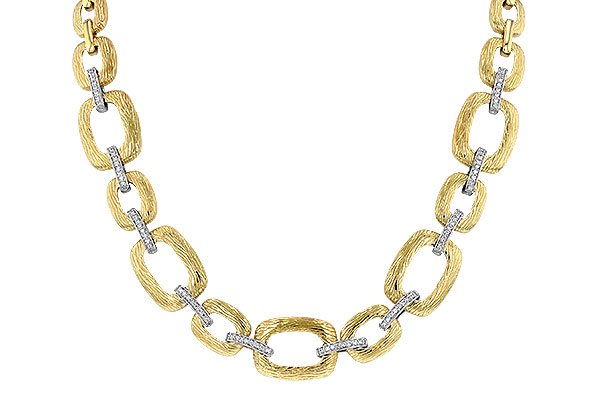 K052-09983: NECKLACE .48 TW (17 INCHES)