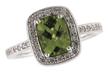 K229-38165: LDS DIA RG 1.45 PERIDOT 1.71 TGW