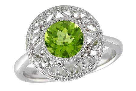 K232-11792: LDS RG 1.30 CT PERIDOT
