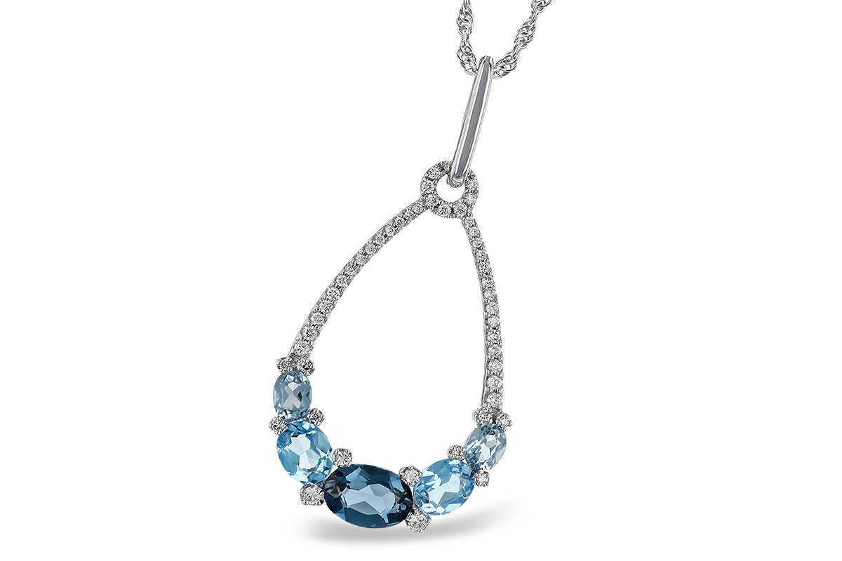 K233-04492: NECK 1.76 BLUE TOPAZ 1.96 TGW