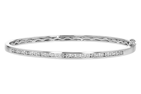 K234-87220: BANGLE BRACELET 1.00 TW