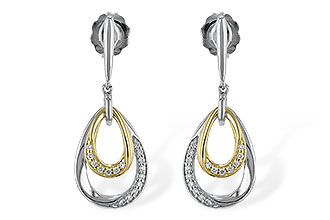 K234-88138: EARRINGS .12 TW