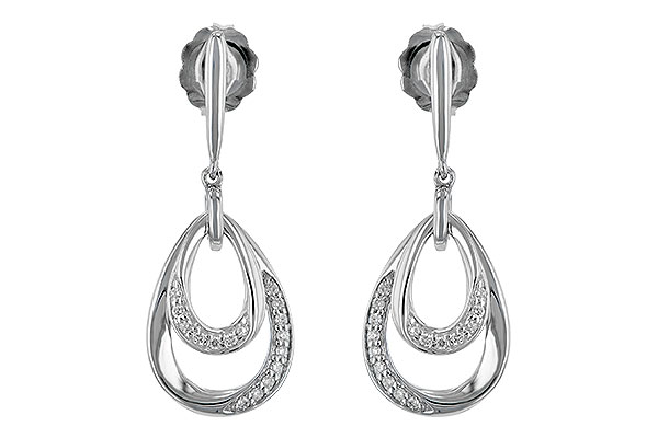 K234-88138: EARRINGS .12 TW