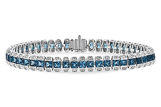 K235-73629: BRACELET 8.58 LONDON BLUE TOPAZ 9.03 TGW