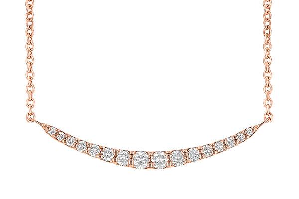 K235-78174: NECKLACE .20 TW (16 STONES)