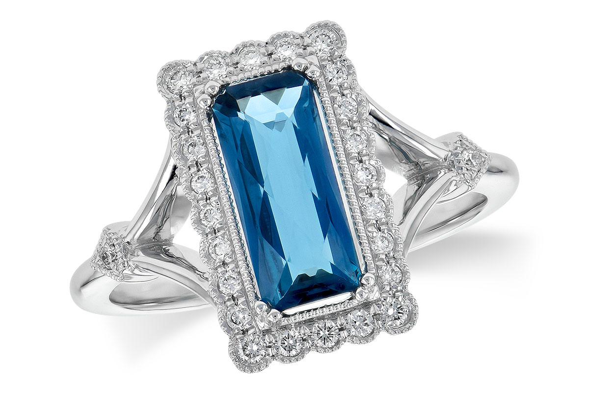 K235-79074: LDS RG 1.58 LONDON BLUE TOPAZ 1.75 TGW