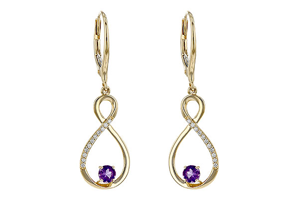 K235-81811: EARR .27 AMETHYST .35 TGW