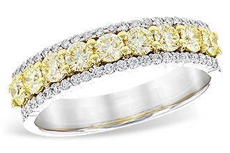 K318-52711: LDS DIA RG .80 TW YELLOW DIAS 1.00 TW