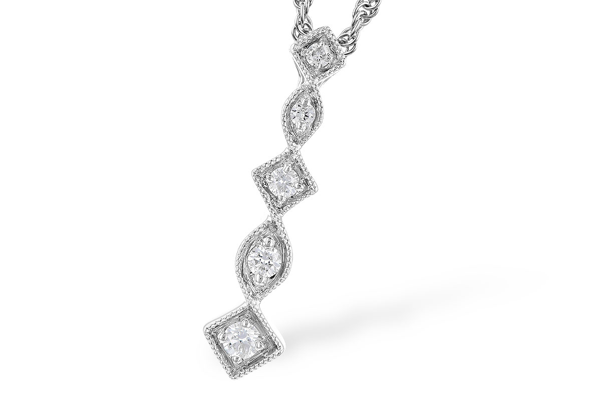 K318-53583: NECKLACE .10 TW
