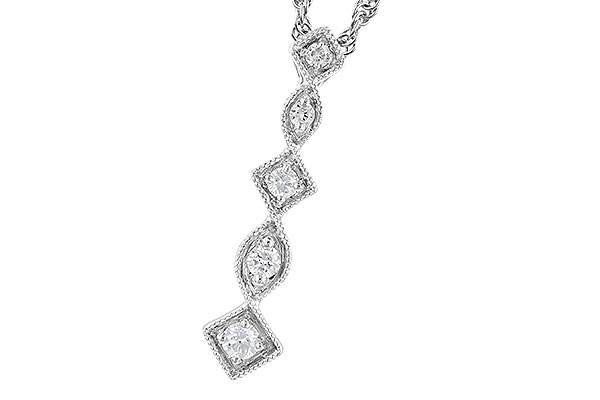 K318-53583: NECKLACE .10 TW