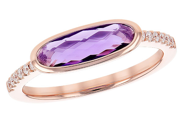 K318-54511: LDS RG .92 AMETHYST 1.02 TGW